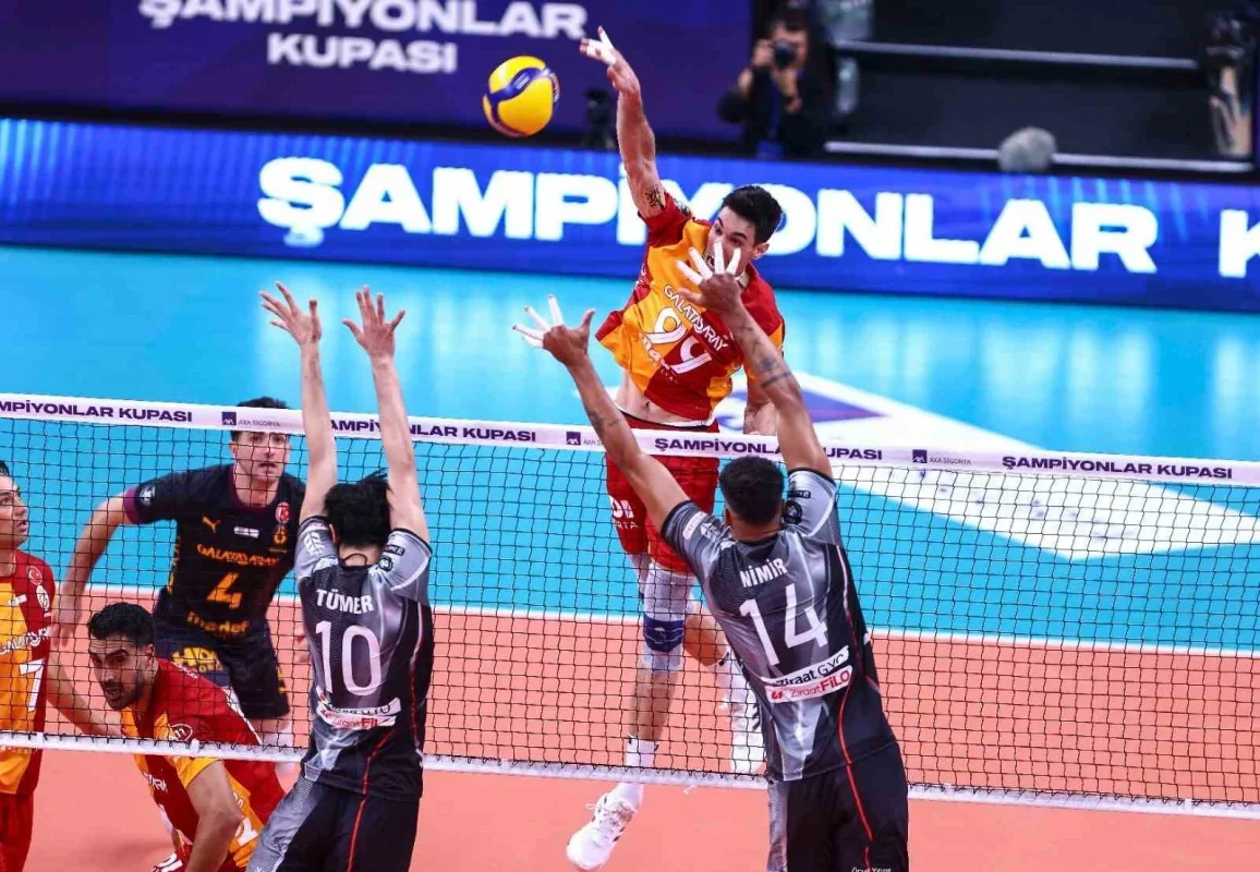 Galatasaray 2026 Erkekler Şampiyonlar Kupası'nı kazandı
