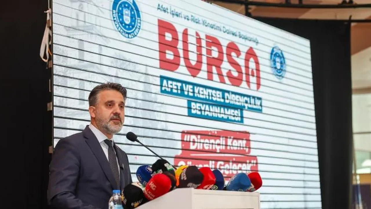Bursa'da Türkiye'nin ilk Afet Beyannamesi imzalandı