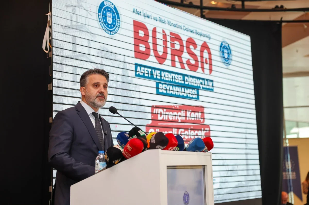 Bursa'da Türkiye'nin ilk Afet Beyannamesi imzalandı