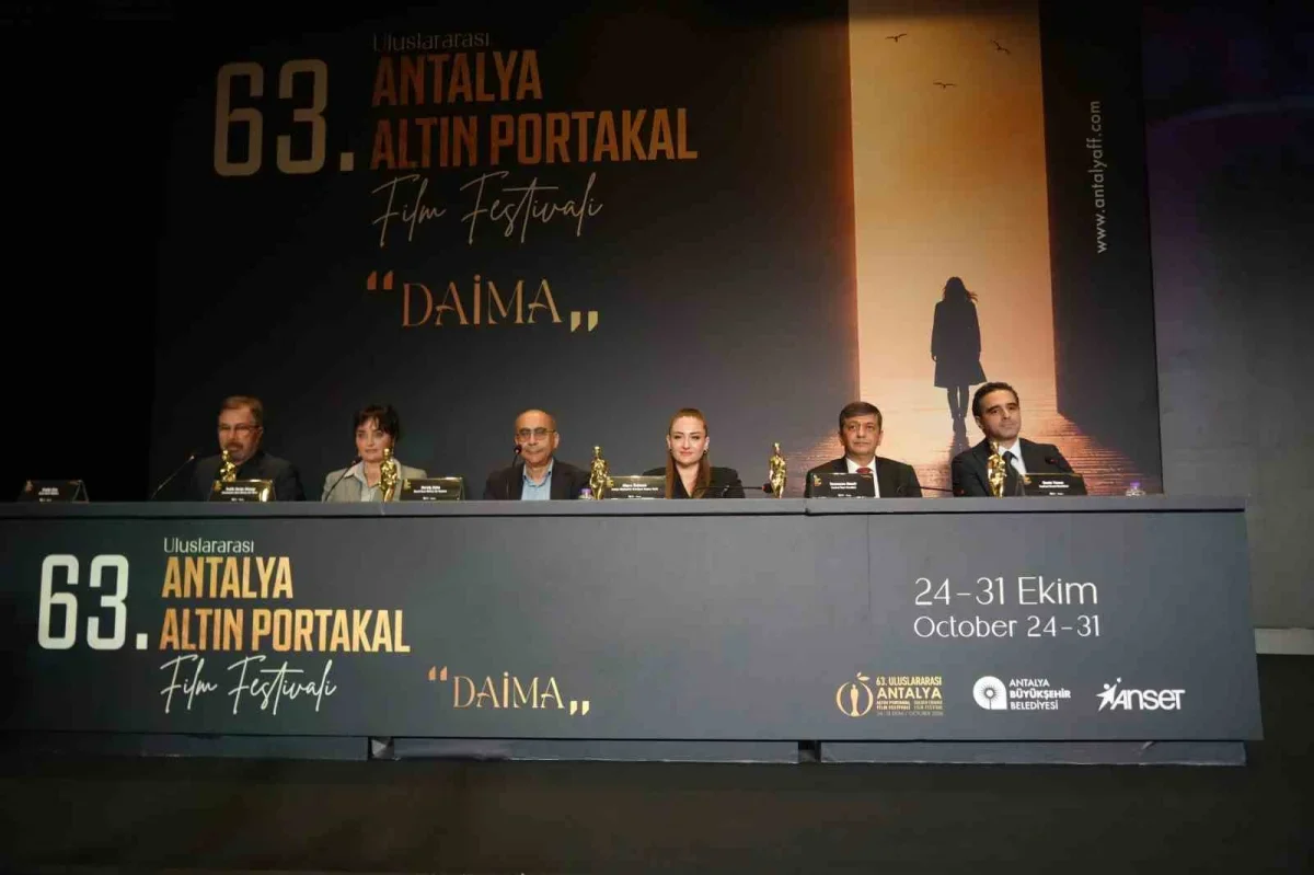 63. Antalya Altın Portakal 24 Ekim'de başlayacak