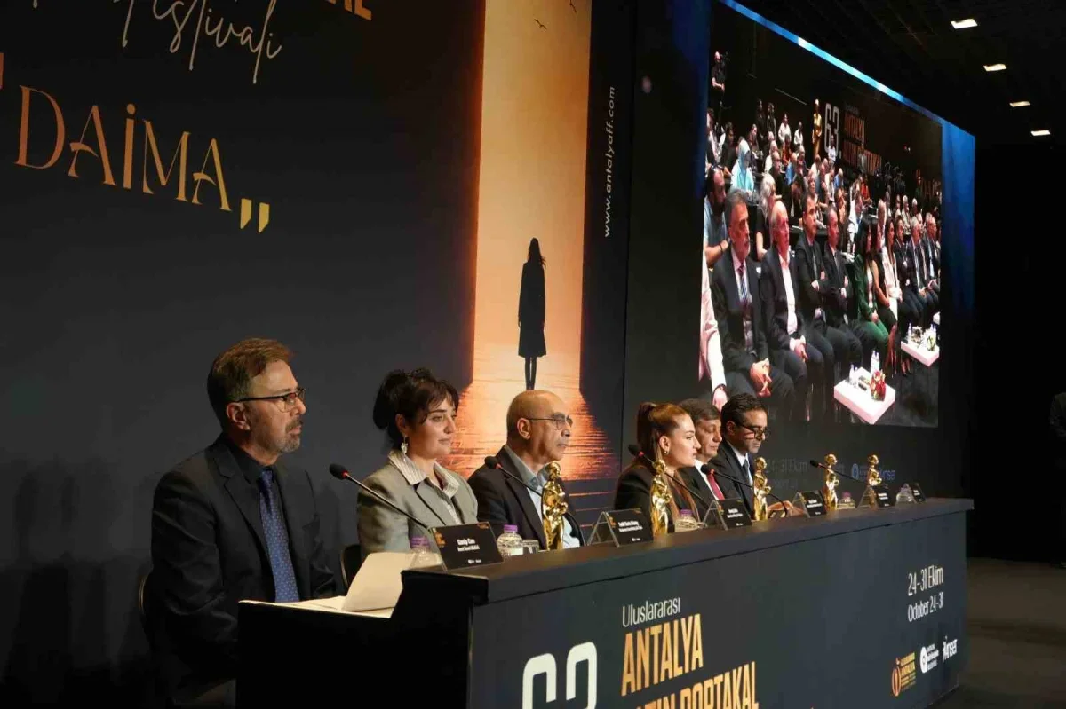 63. Antalya Altın Portakal 24 Ekim'de başlayacak
