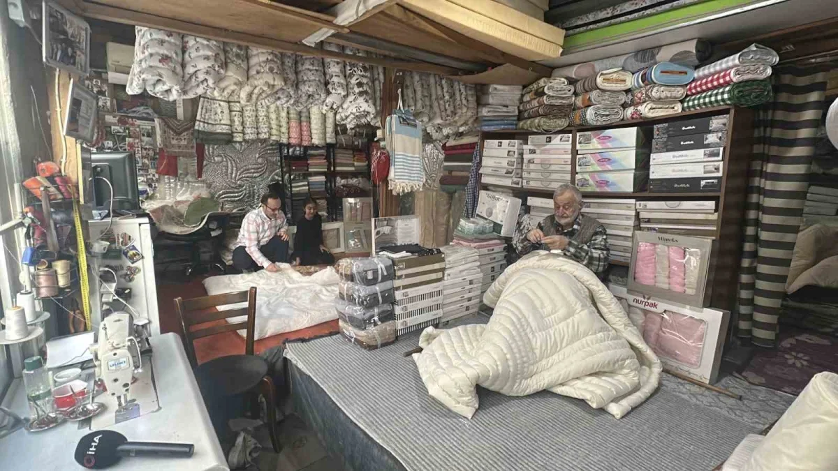 Sapanca'da 93 yaşındaki Yastıkçı Dede 3 kuşağı buluşturdu