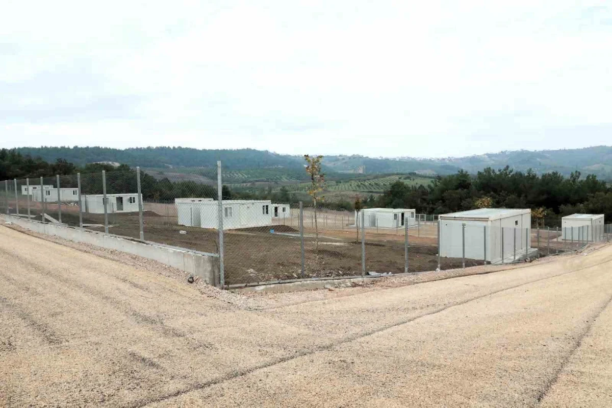 Osmangazi'de 5 bin 500 hayvanlık merkez sona yaklaştı