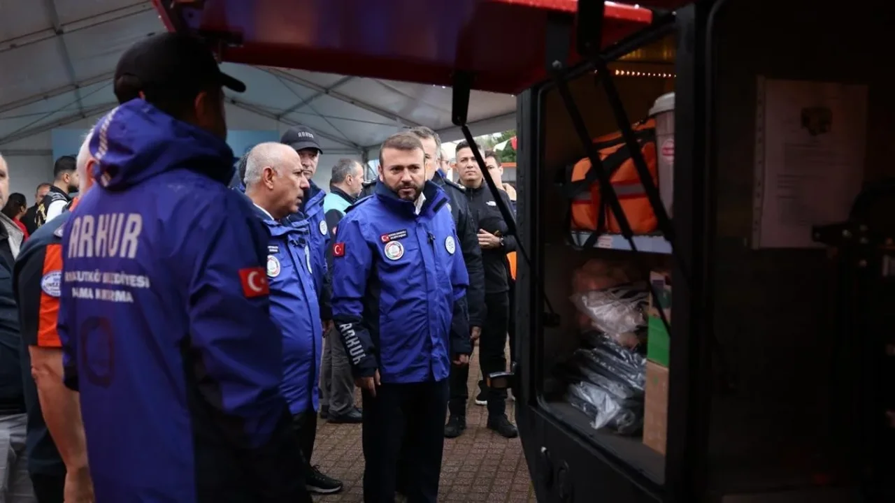 Arnavutköy'de 14 afet konteyneri hizmete alındı