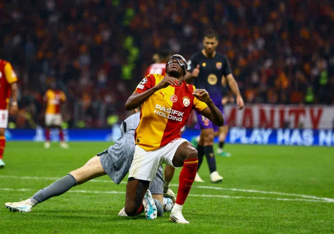 Galatasaray, Barcelona karşısında 4-1 mağlup oldu