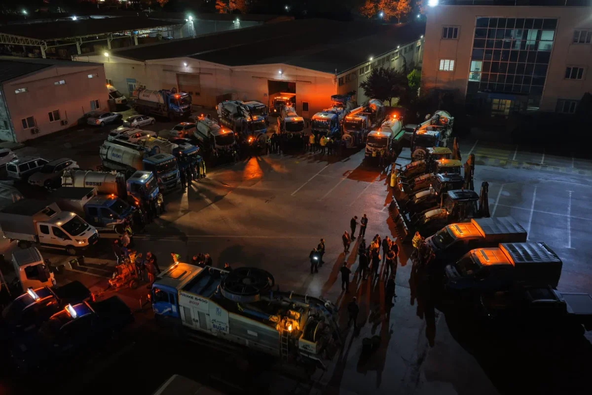 Bursa'da yağış alarmı: 1.126 personel, 439 araç hazır