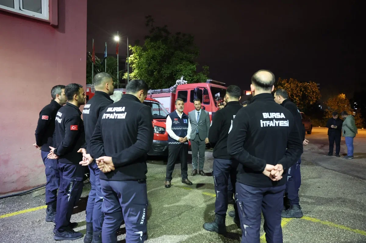 Bursa'da yağış alarmı: 1.126 personel, 439 araç hazır