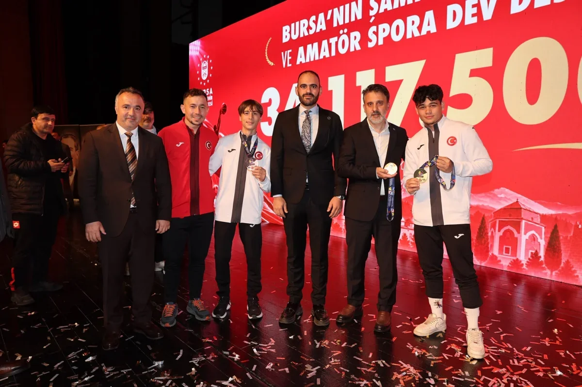 Bursa'da amatör spora 34 milyon 117 bin 500 TL