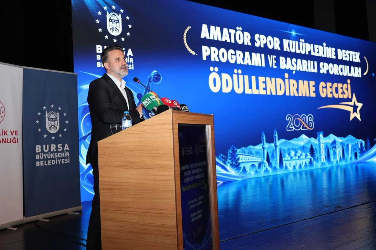 Bursa'da amatör spora 34 milyon 117 bin 500 TL