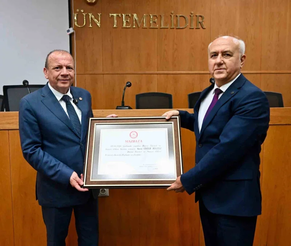 BTSO'da Özer Matlı dönemi başladı, yeni yönetim belli
