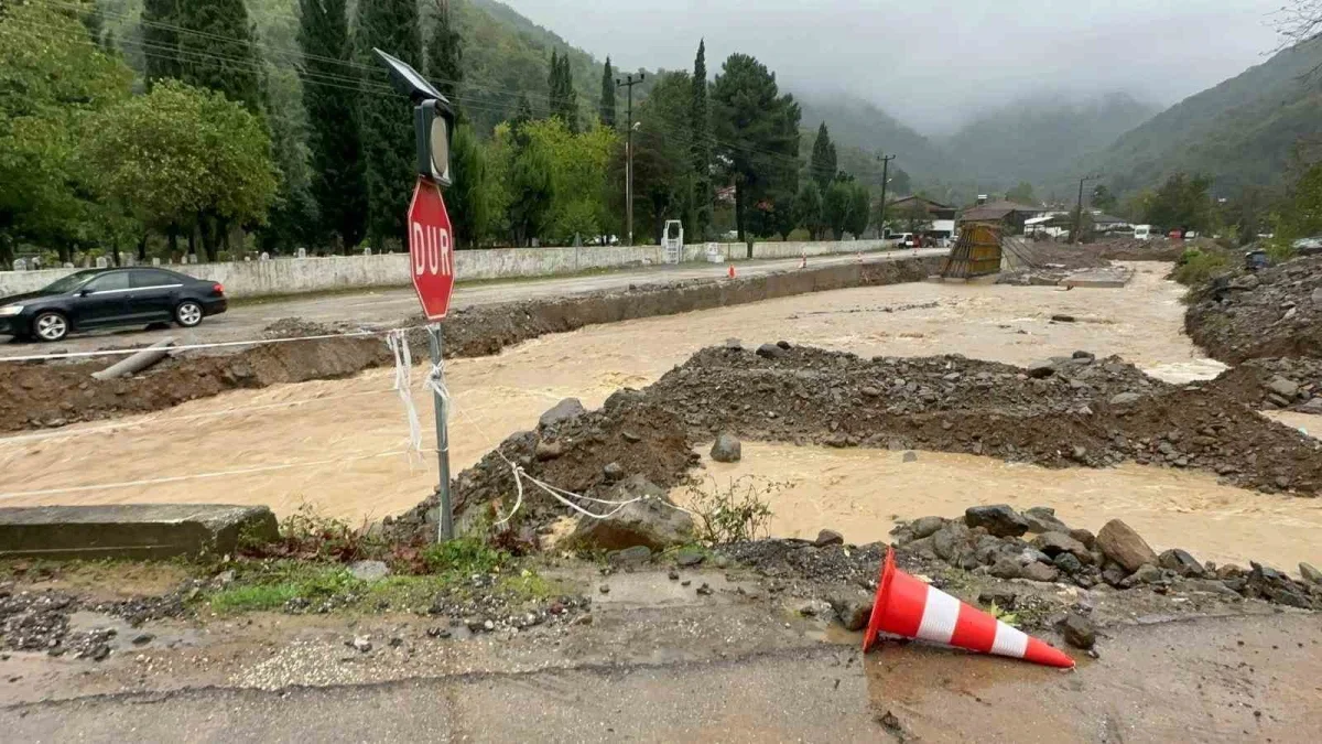 Yalova'da bir günde metrekareye 84 kilo yağış düştü