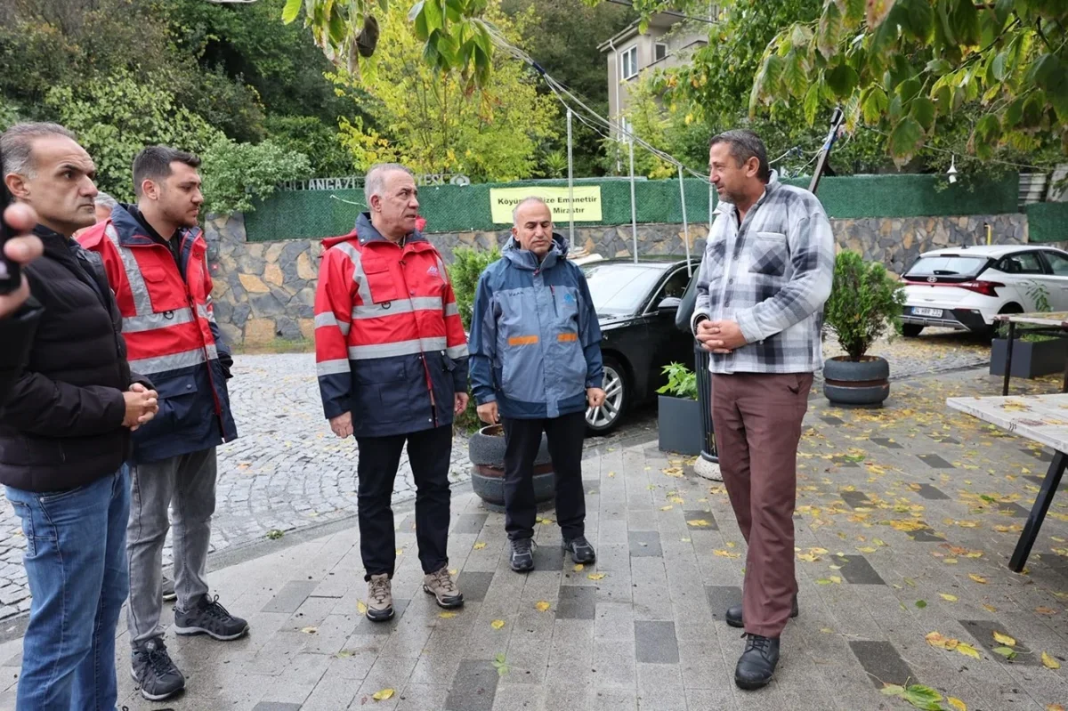 Sultangazi'de 376 personelle sağanakla mücadele