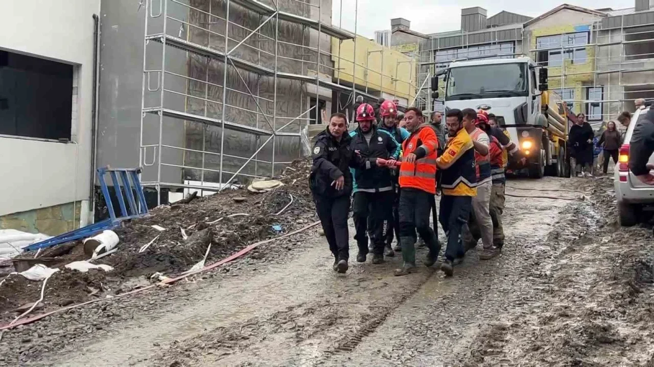 Beykoz'da okul inşaatında kuyuya düşen işçi öldü