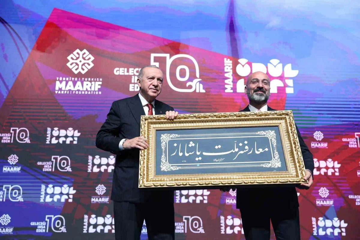 Erdoğan: Maarif Vakfı 66 ülkede 75 bin öğrenciye ulaştı