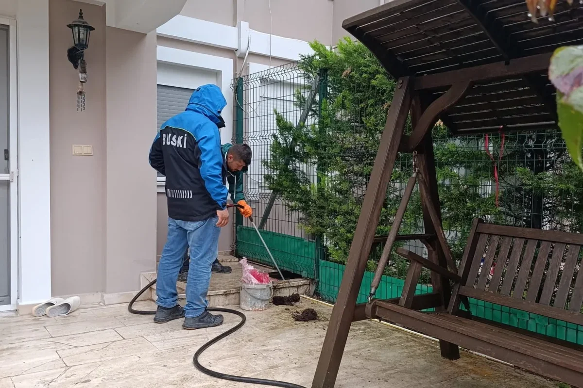 Bursa'da kuvvetli yağışta 645 olaya müdahale edildi