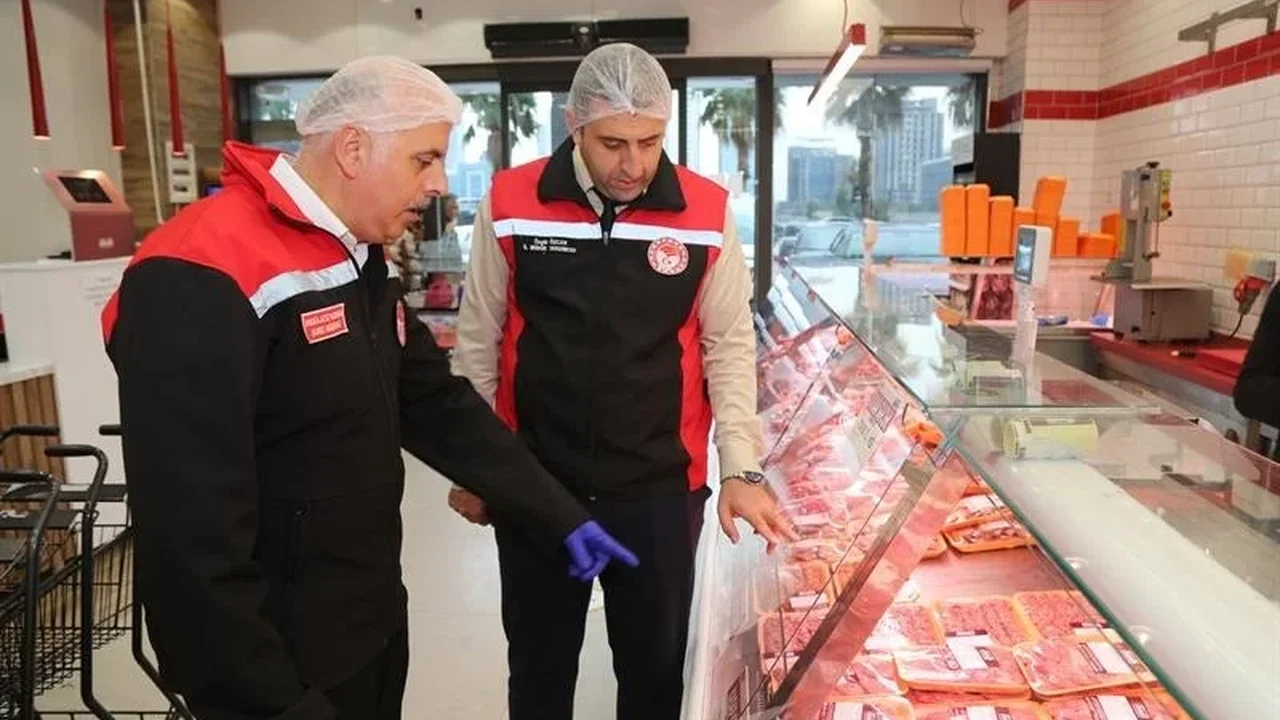 Bursa'da 220 işletmede eş zamanlı et denetimi