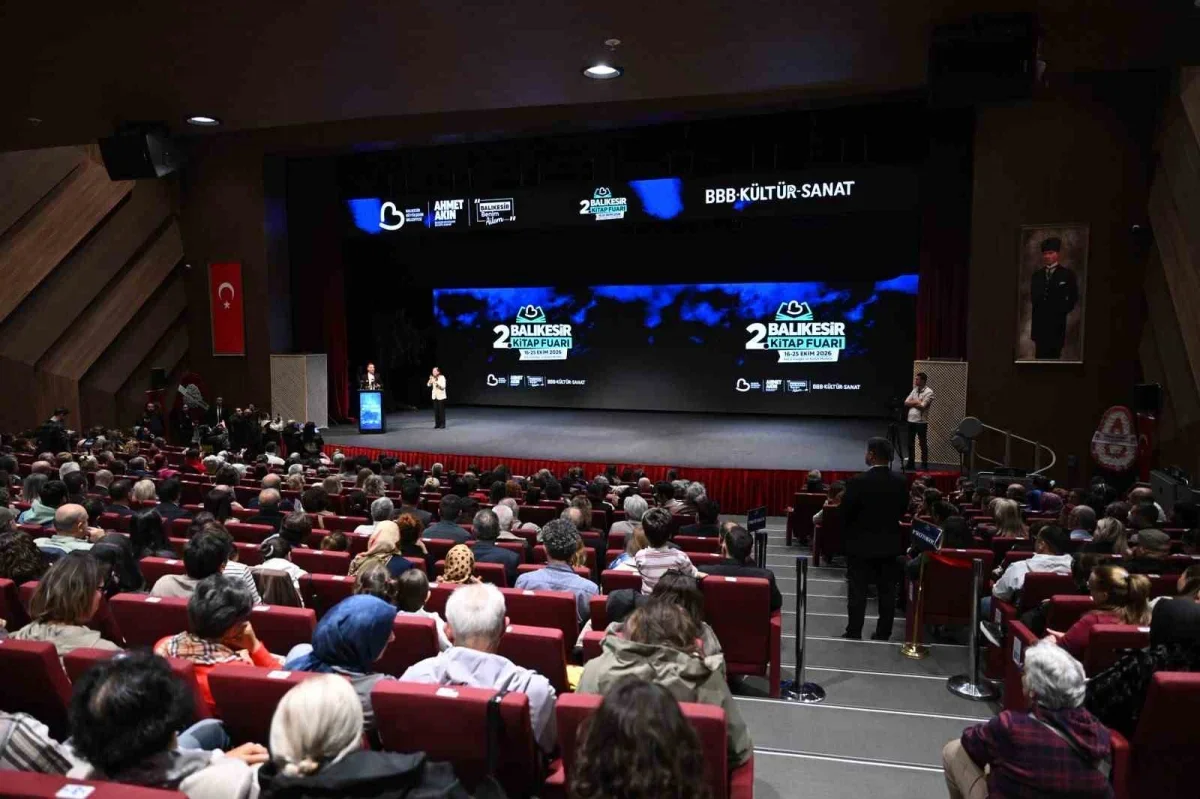 Balıkesir Kitap Fuarı kapılarını açtı, 200 yazar