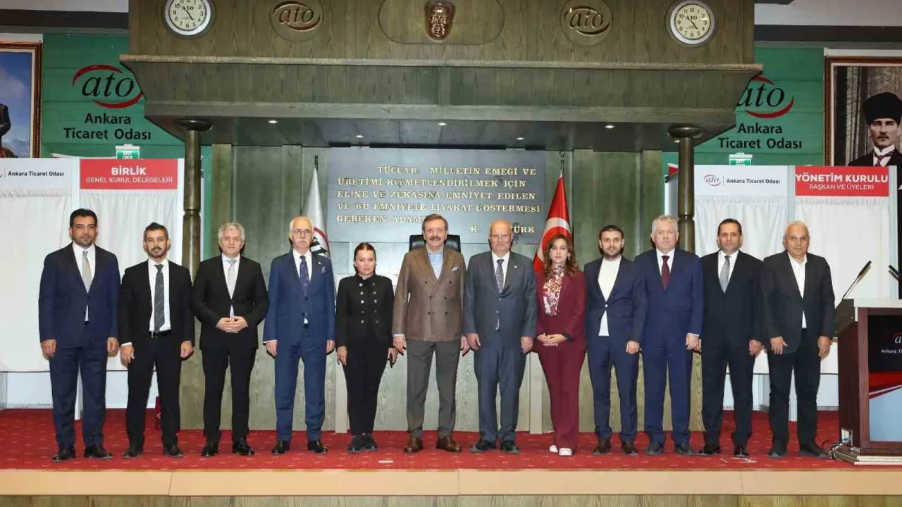 Gürsel Baran ATO başkanlığına yeniden seçildi