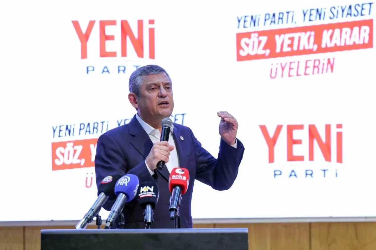 Özgür Özel: Ankara il başkanını 54 bin üye seçecek