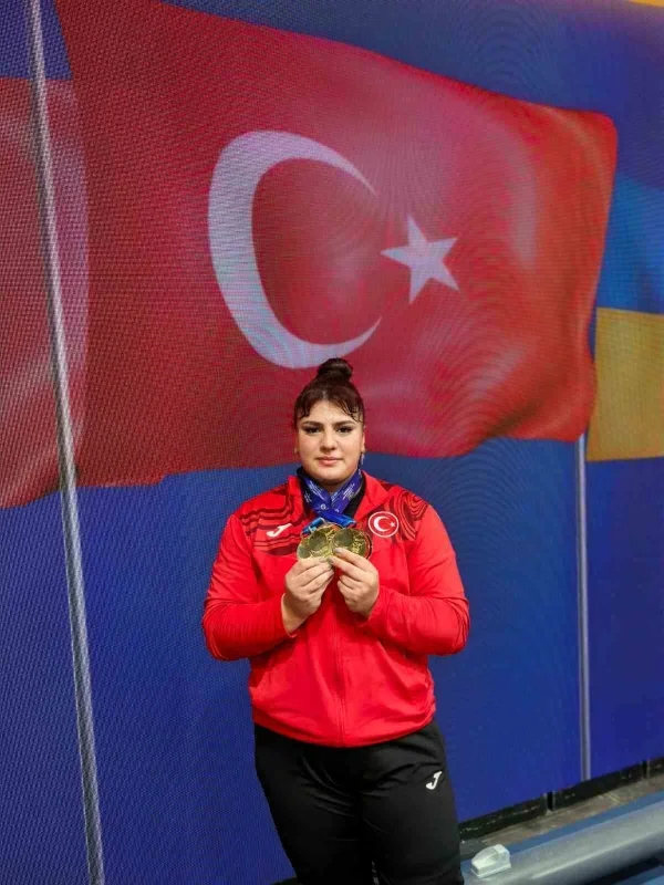 Tuana Süren Avrupa şampiyonu oldu, 3 altın kazandı