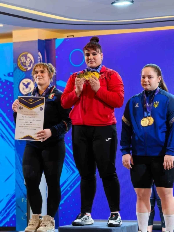 Tuana Süren Avrupa şampiyonu oldu, 3 altın kazandı