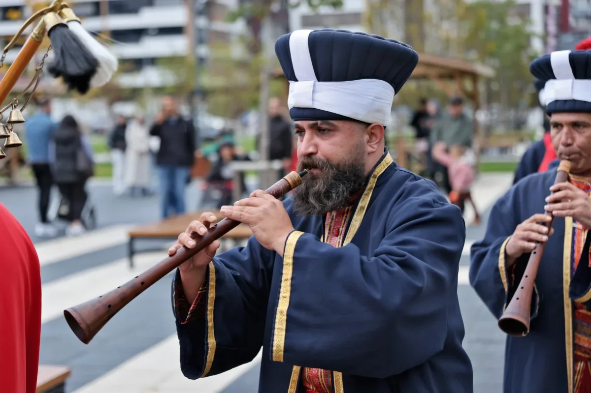 Bursa'da 9 mehter takımı fetih etkinliklerinde buluştu