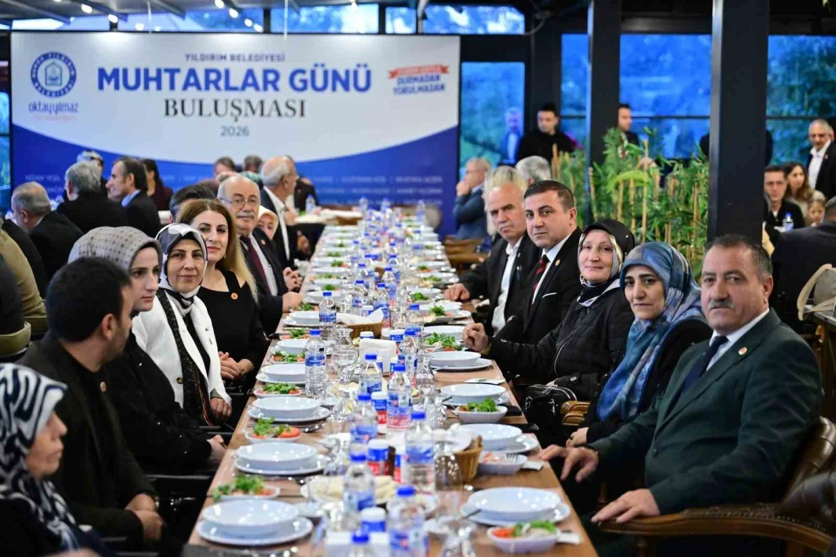 Yıldırım'da Muhtarlar Günü'nde fatura limiti 30 bin TL