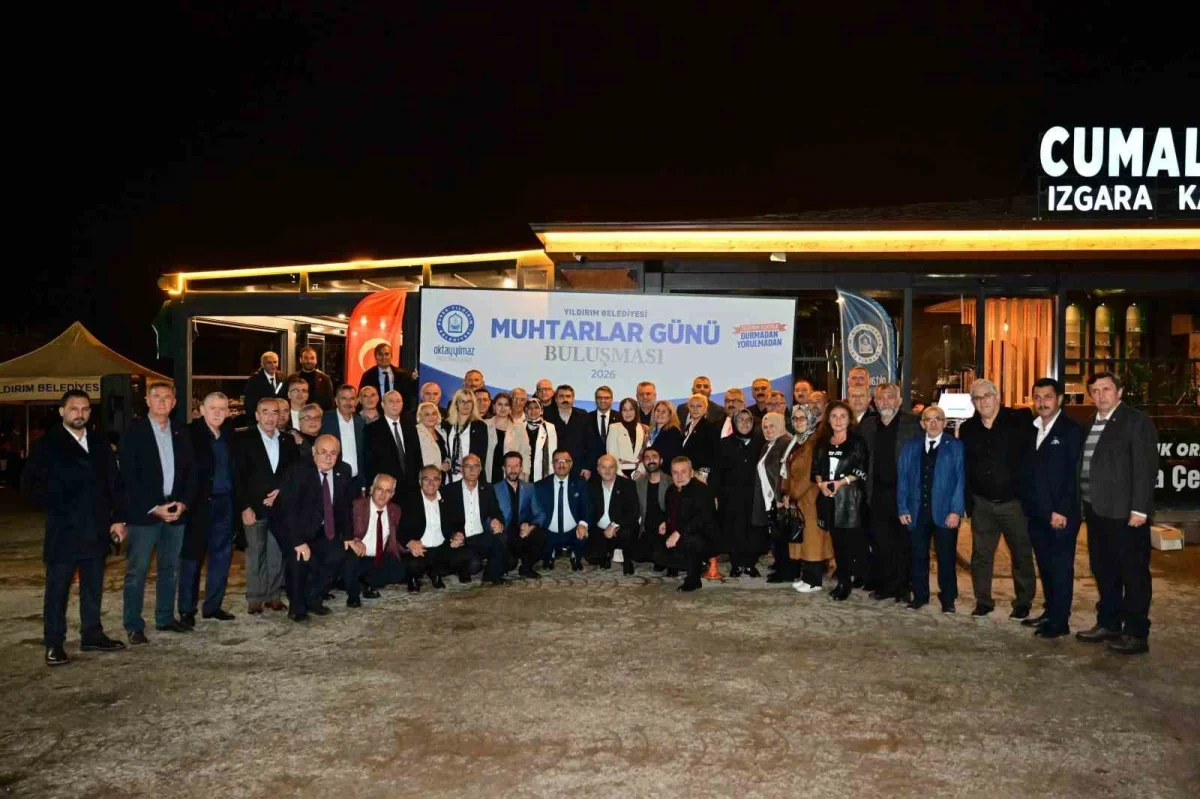 Yıldırım'da Muhtarlar Günü'nde fatura limiti 30 bin TL