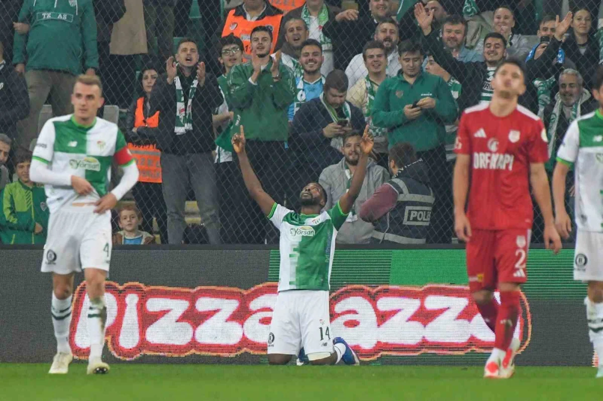 Bursaspor sahasında Pendikspor'u 2-0 mağlup etti