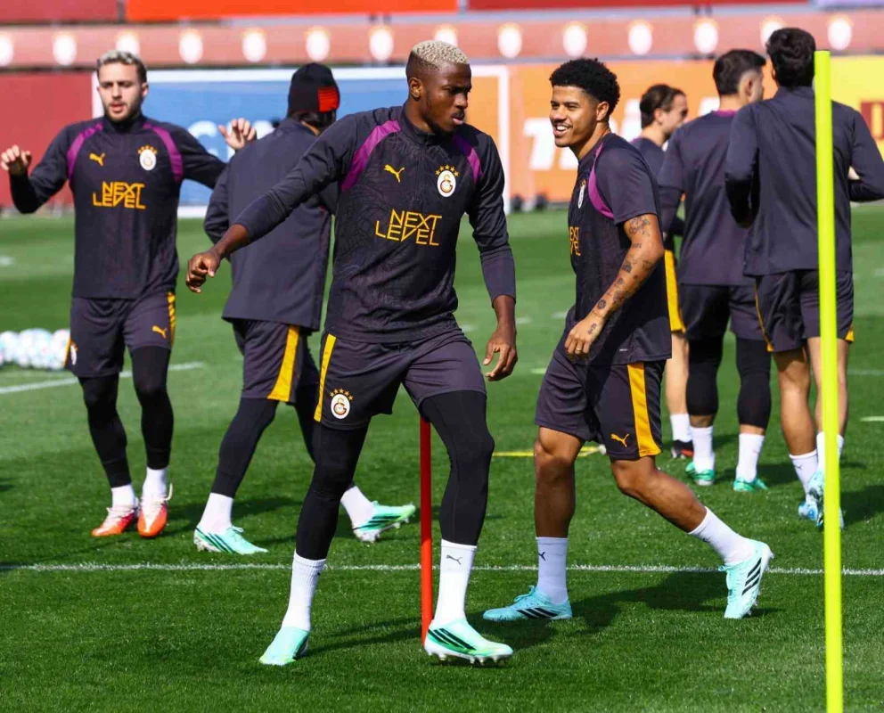 Galatasaray, Lille maçı hazırlıklarını tamamladı