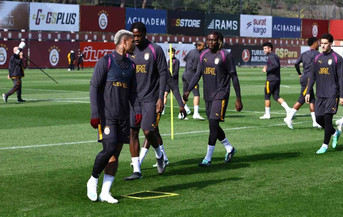 Galatasaray, Lille maçı hazırlıklarını tamamladı