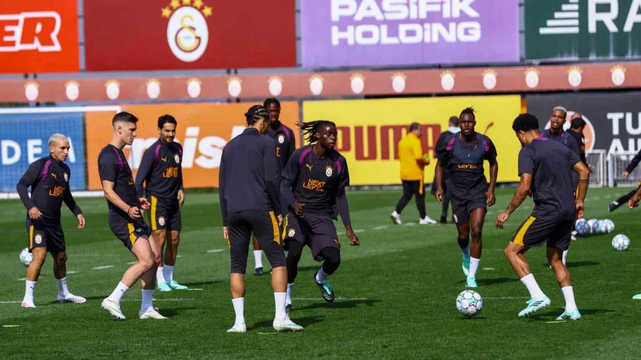 Galatasaray, Lille maçı hazırlıklarını tamamladı