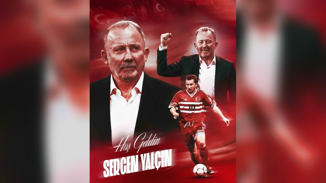 Sergen Yalçın A Milli Takım'ın yeni teknik direktörü