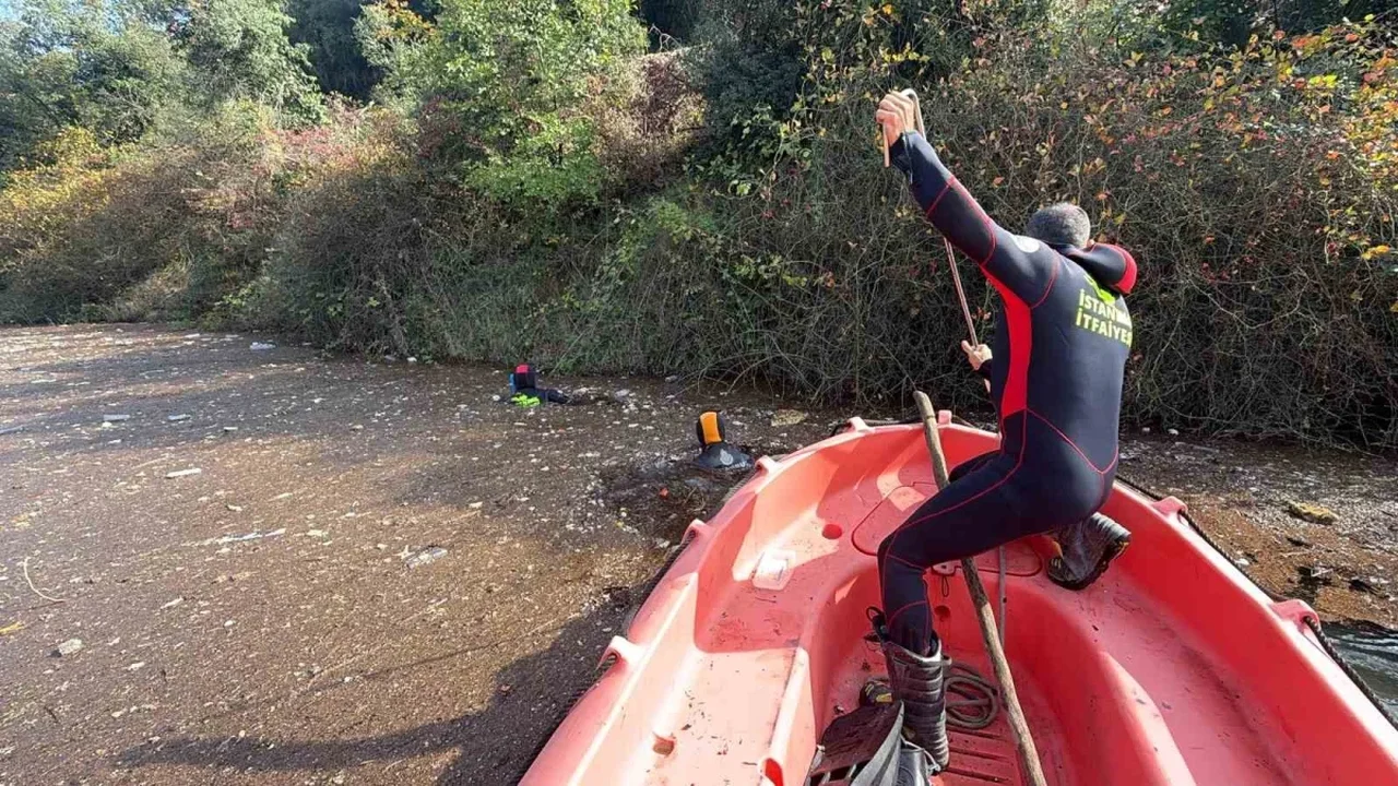 Selman Alkan için Alibey Barajı'nda arama sürüyor