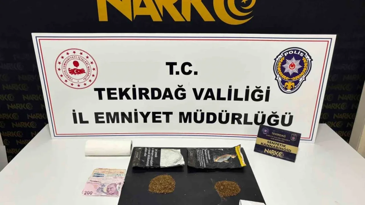 Tekirdağ'da uyuşturucu operasyonlarında 45 tutuklama