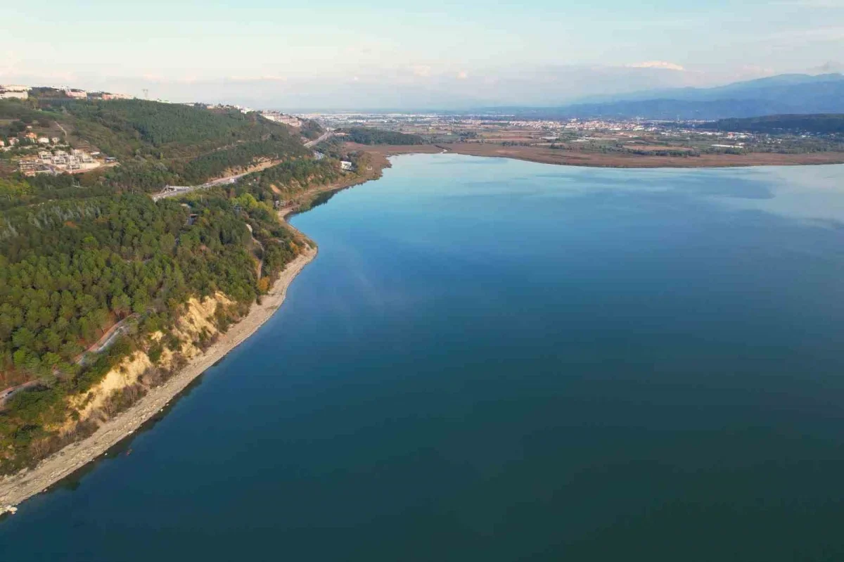 Sapanca Gölü'nde su seviyesi 30,56 metreye çıktı