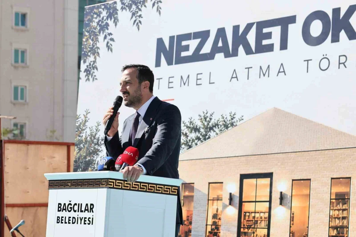Bağcılar'da Nezaket Okulu projesinin temeli atıldı