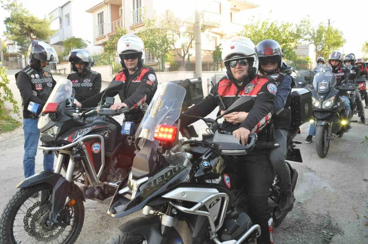 Sezgin Çalışkan'ın motosiklet hayali Keşan'da gerçek oldu