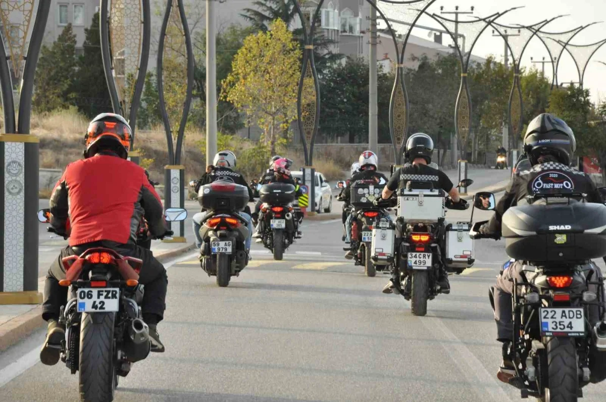 Sezgin Çalışkan'ın motosiklet hayali Keşan'da gerçek oldu