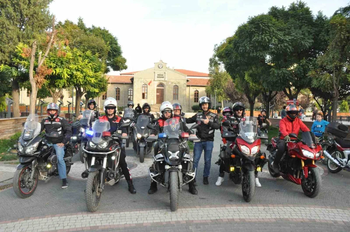 Sezgin Çalışkan'ın motosiklet hayali Keşan'da gerçek oldu