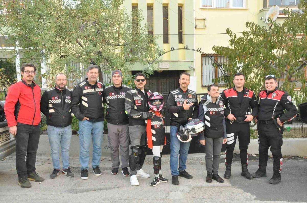 Sezgin Çalışkan'ın motosiklet hayali Keşan'da gerçek oldu
