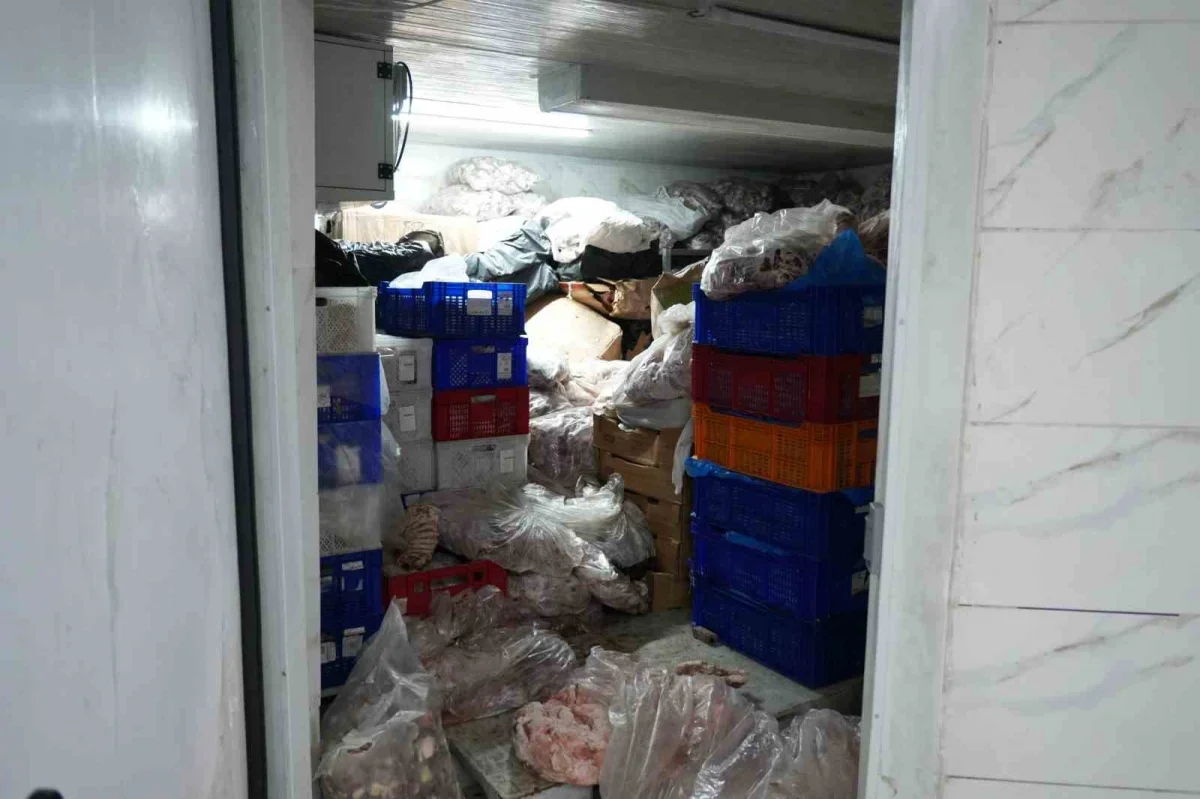 Gaziosmanpaşa'da 15 ton bozulmuş etin satışı önlendi