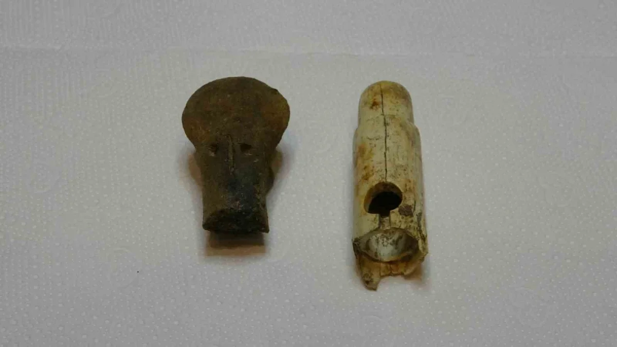 Troya'da 2 bin 800 yıllık ilk kemik flüt bulundu