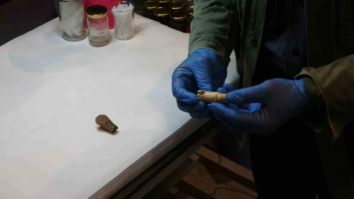 Troya'da 2 bin 800 yıllık ilk kemik flüt bulundu