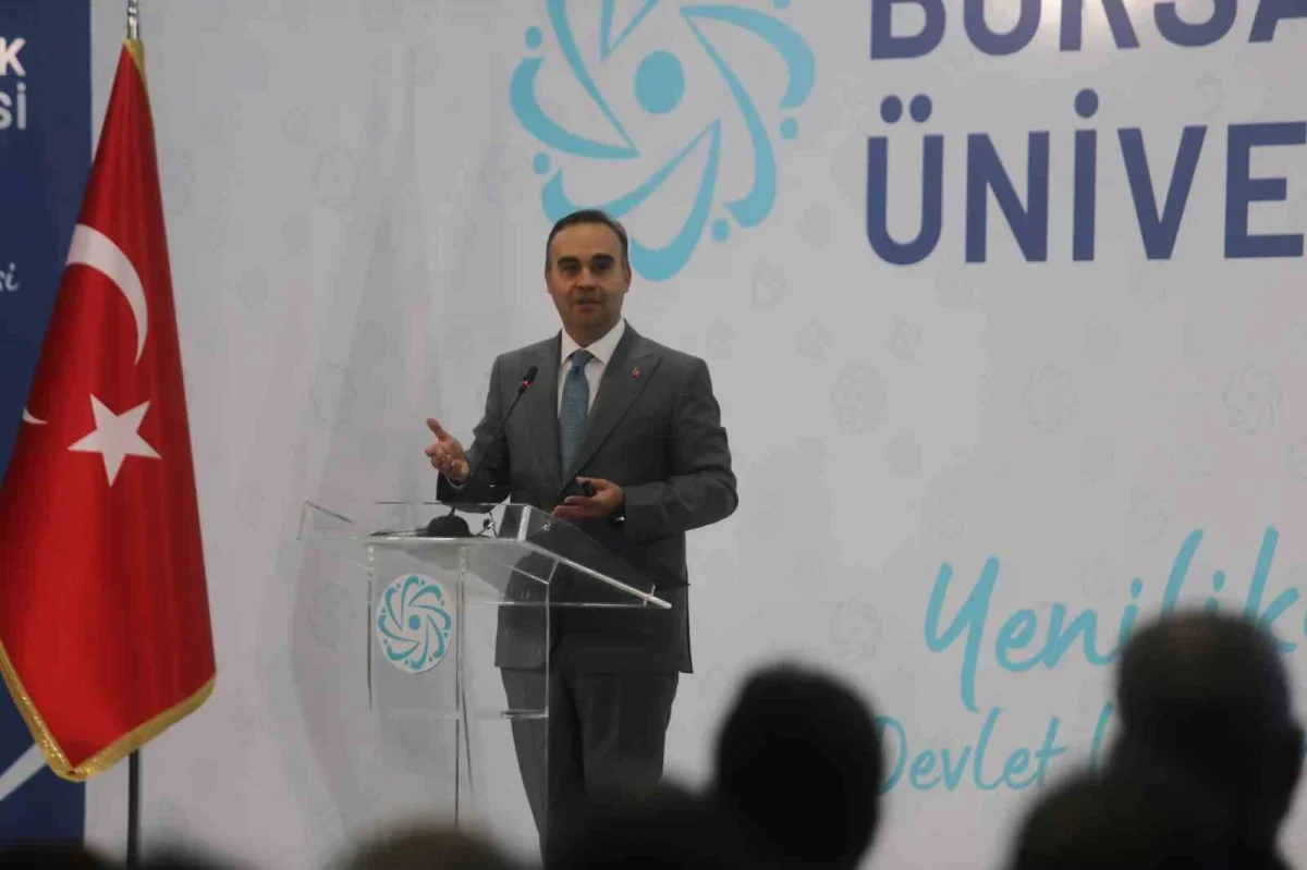 Bursa'da Türkiye'nin teknoloji hedeflerini Kacır anlattı