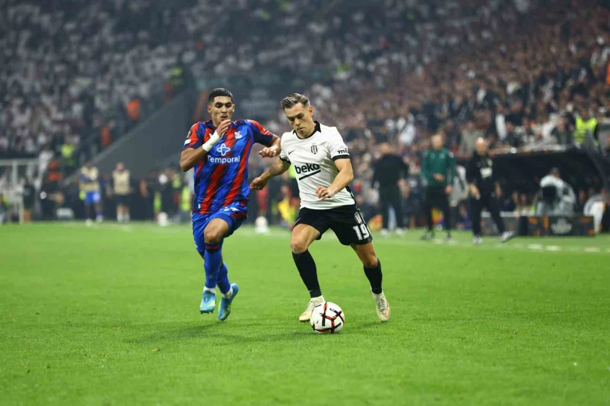UEFA Avrupa Ligi'nde Beşiktaş 2-2 berabere kaldı