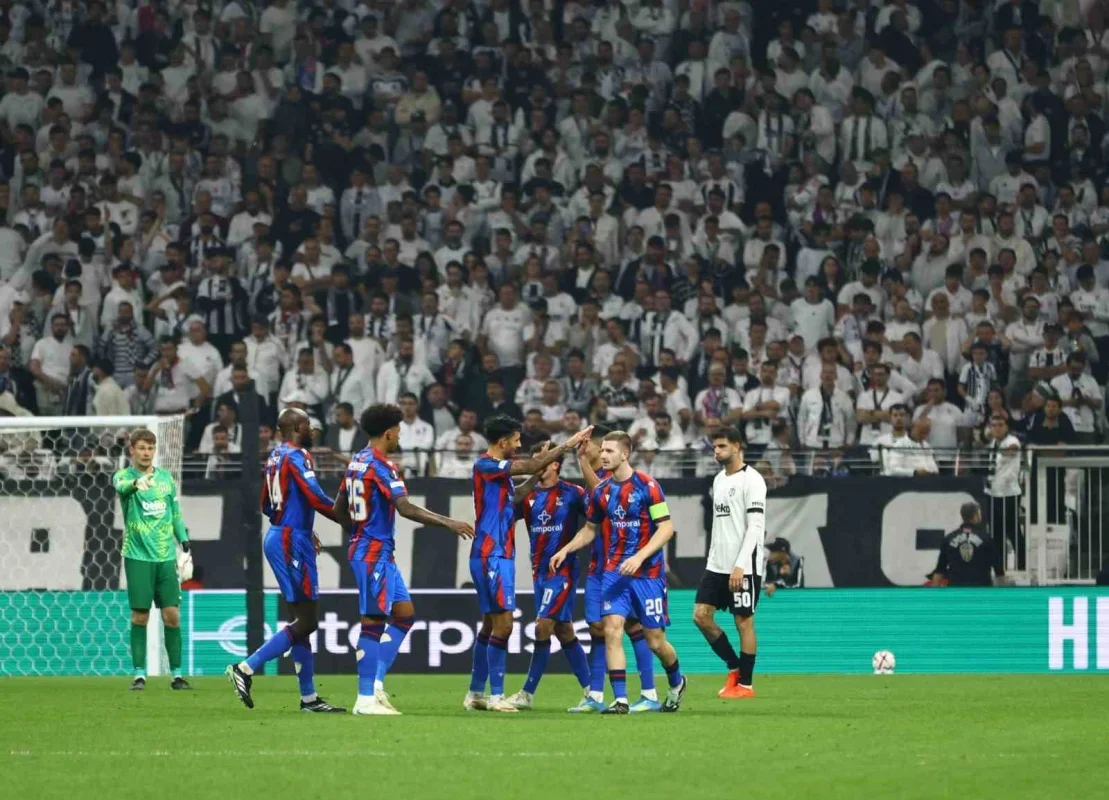 UEFA Avrupa Ligi'nde Beşiktaş 2-2 berabere kaldı