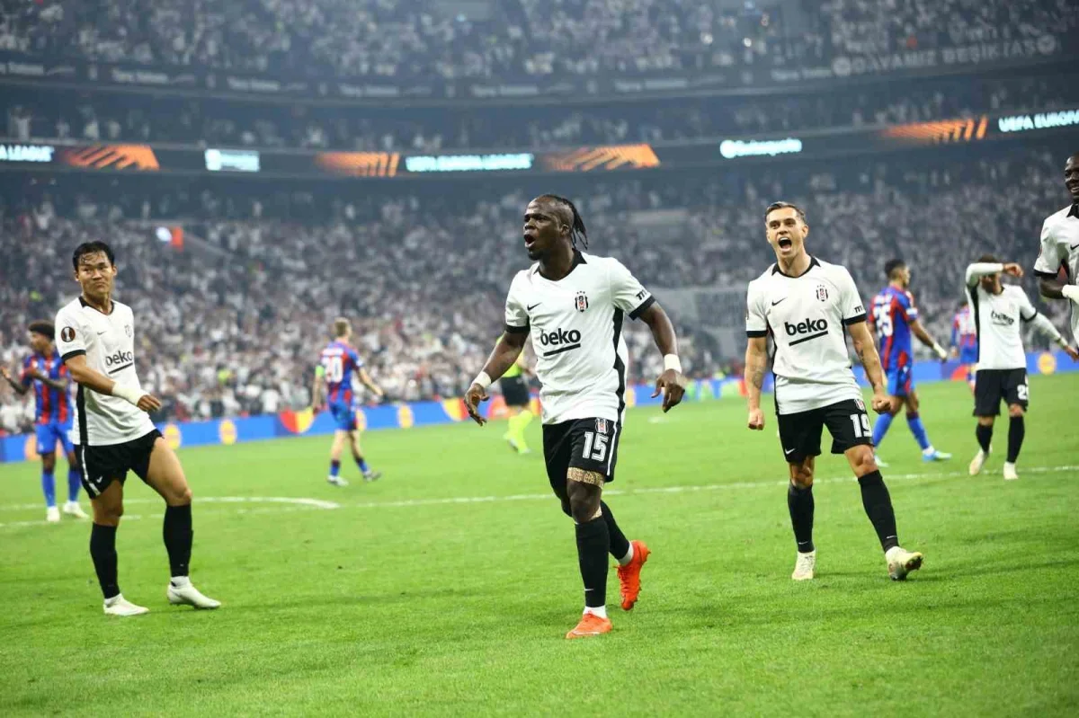 UEFA Avrupa Ligi'nde Beşiktaş 2-2 berabere kaldı