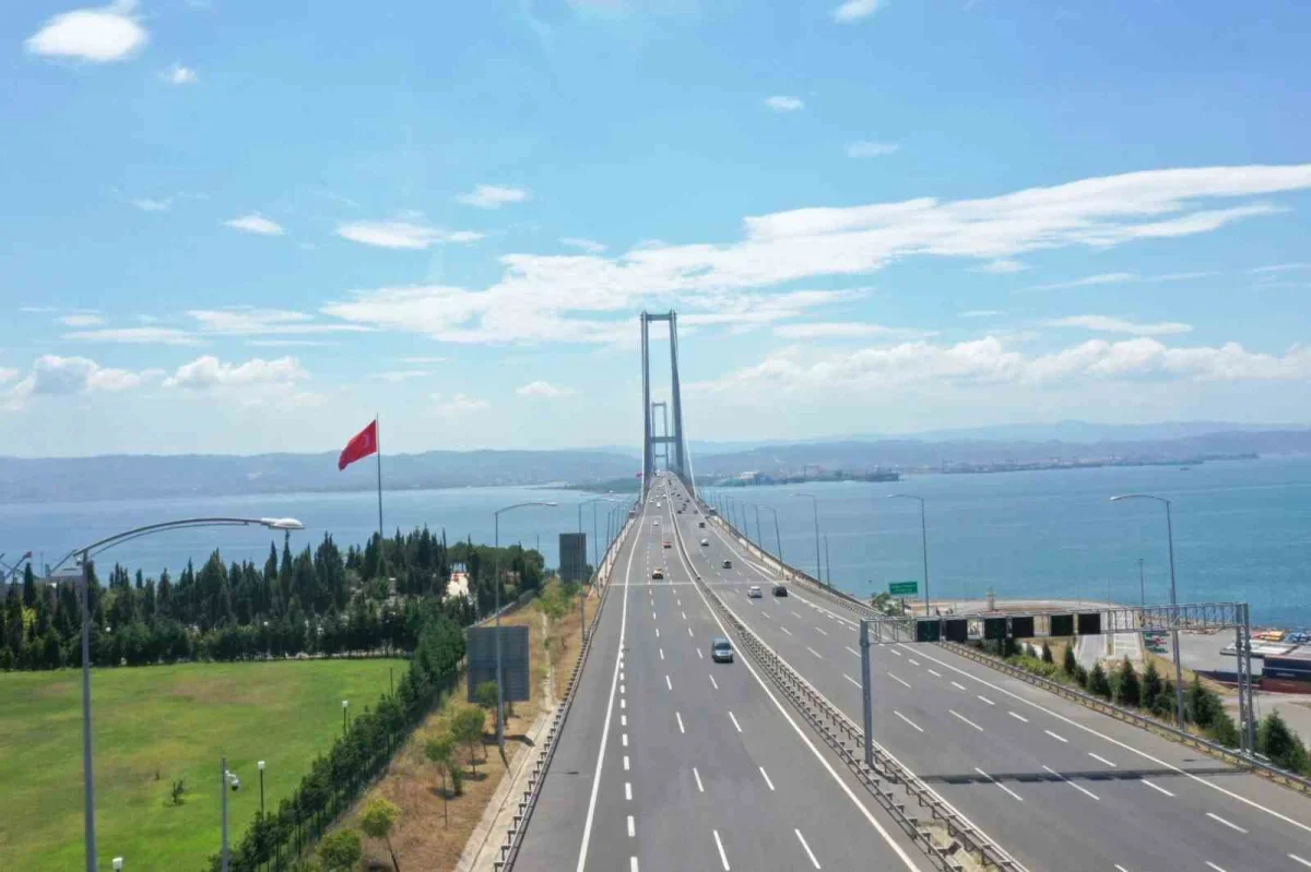 Osmangazi Köprüsü'nde 14 saatlik trafik kısıtlaması