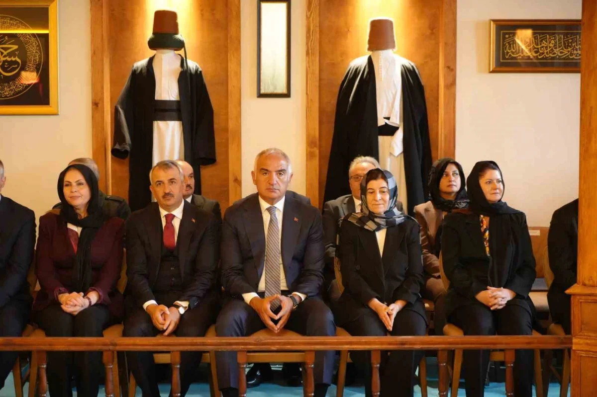 Edirne Muradiye Mevlevihanesi 101 yıl sonra açıldı